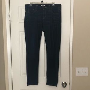 Sonoma dark wash curvy skinny jeans 12